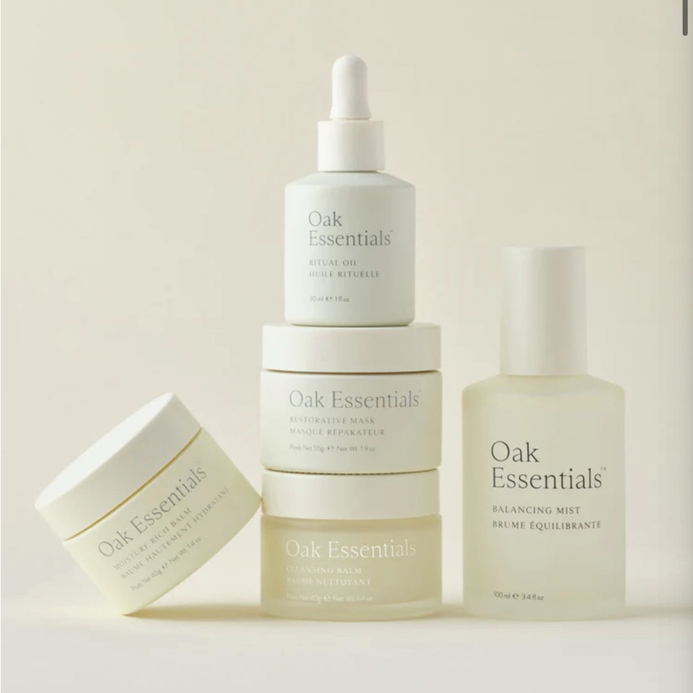 Jenni Kayne Essentials Facial Kit (cleanser, balm, mist, oil, mask)